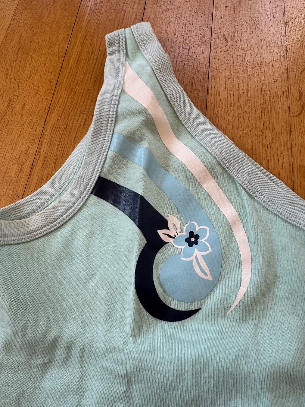 Camicette, T-shirt & Top: Sommer Top, türkis One-Shoulder, Grösse 34 – Usato da Schöfflisdorf venduto da sonjastarfish 1