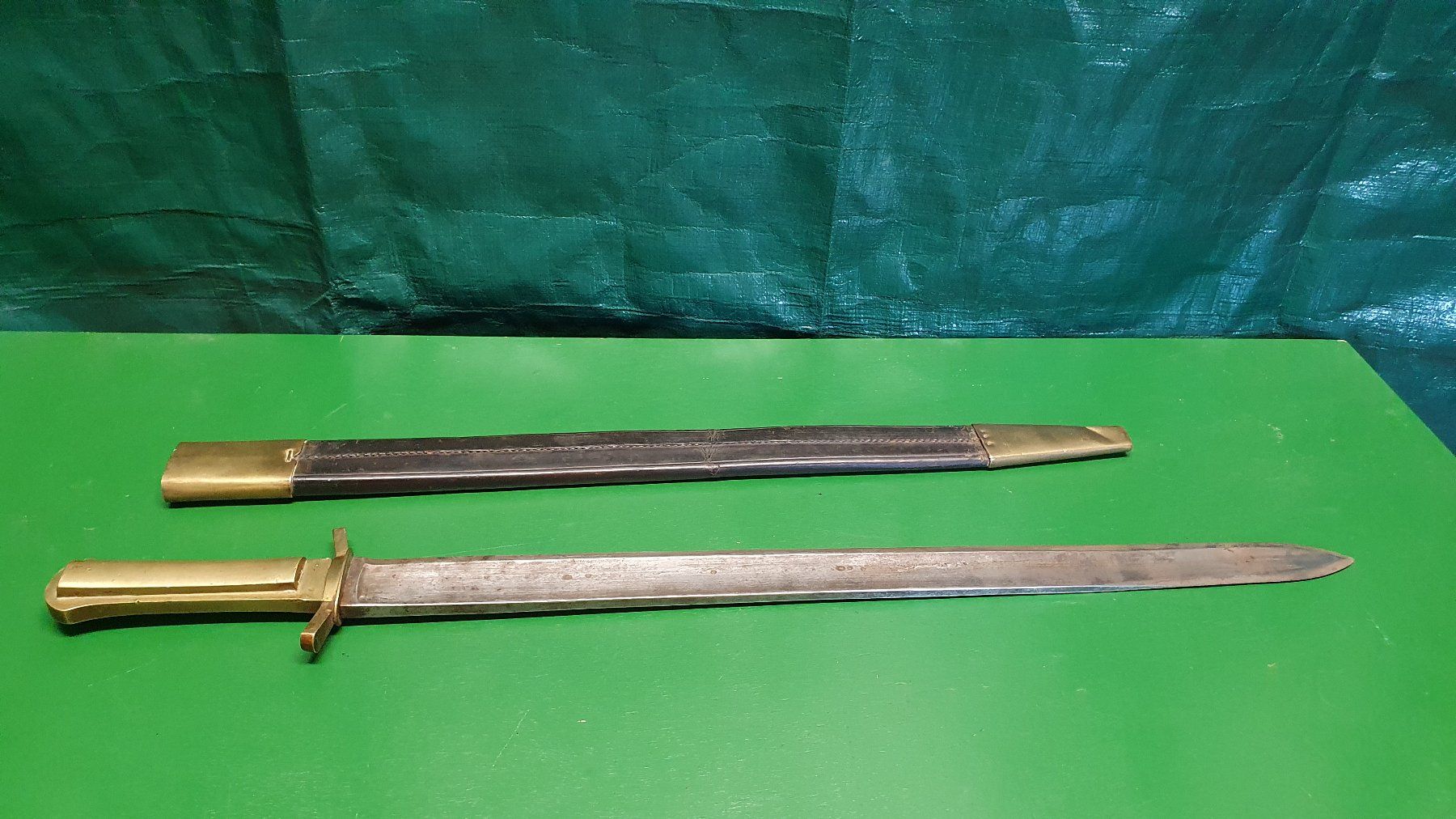 Schweizer Armee Stichwaffen: Weidmesser Mod. 1817 unfertiger Rohling sehr rare Variante – Gebraucht aus Richigen von Media_Universe
