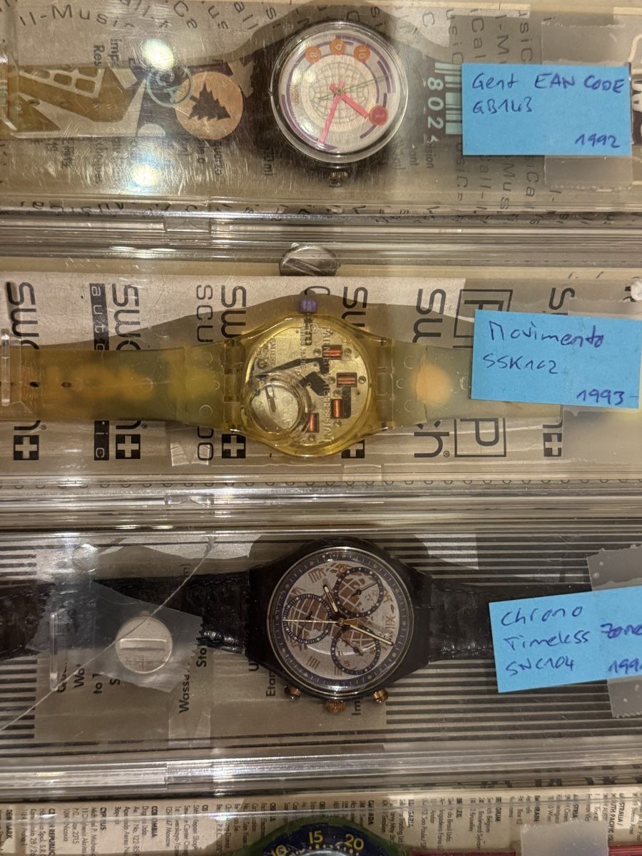 Swatch Uhren: 9 seltene Swatch Uhren 1992-1994 – Gebraucht aus Fräschels von arn_9gjp 5