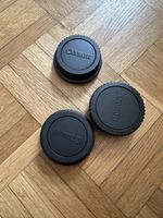 3 Canon Gehäuse- & Objektivdeckel für Body