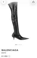 Overknee Stiefel BALENCIAGA schwarz, neu
