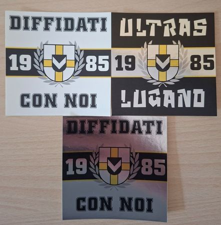 Adesivi/sticker HC Lugano Ultras