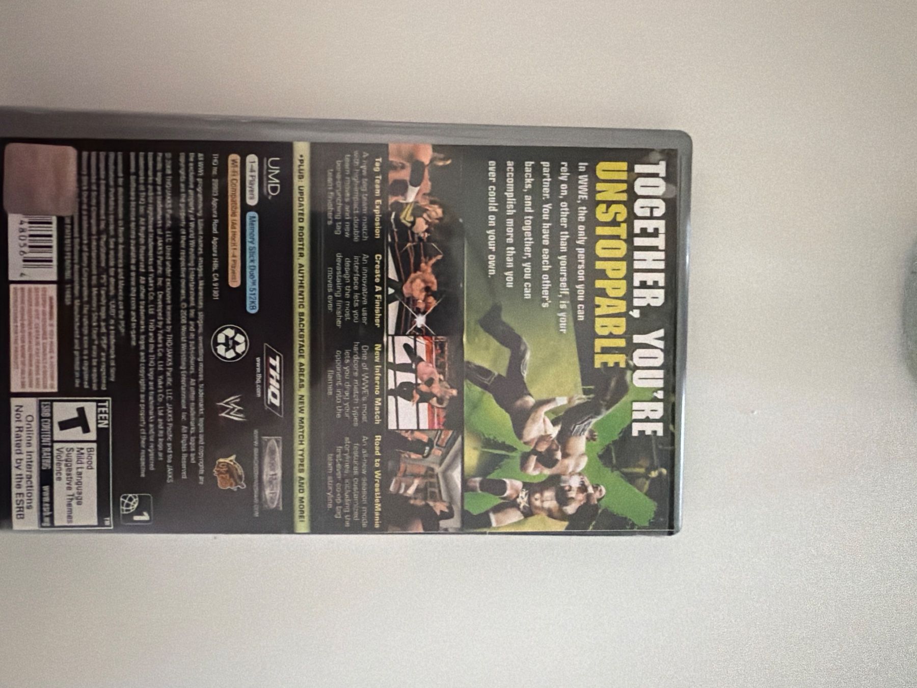 WWE Spiele: PSP SMACKDOWN VS RAW 2009 – Gebraucht aus Biel/Bienne von crw_ntf7 1