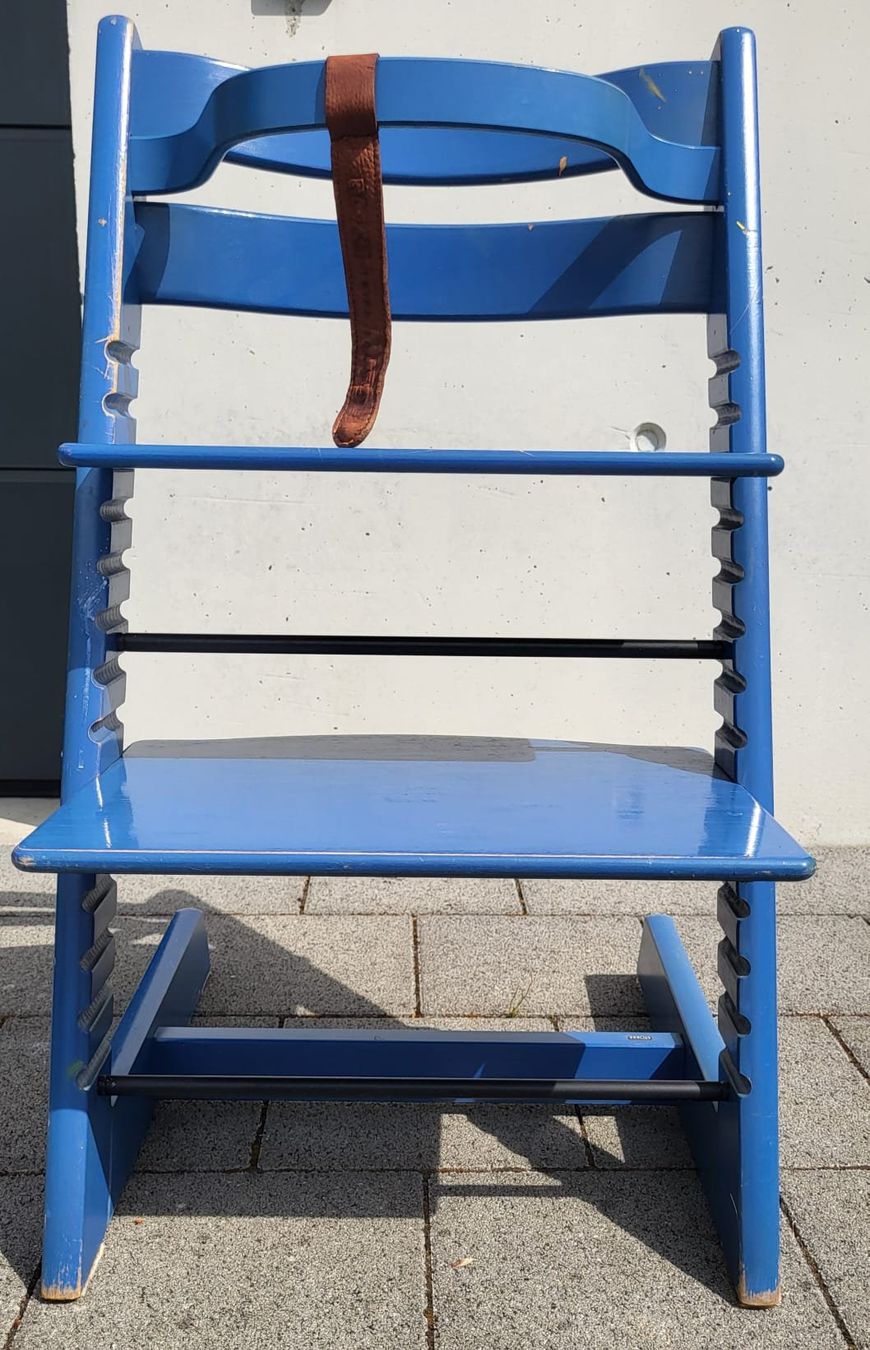 Stokke Hochstühle: Stokke Tripp Trapp blau – Gebraucht aus Urdorf von Danii5