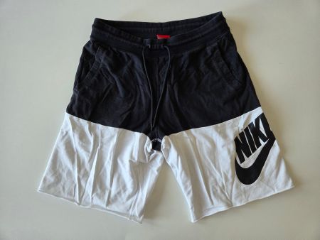 Nike Sportswear Sweatshorts Schwarz Weiss M 910053-015
