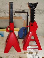 chevalets 3 tonnes 2 pcs