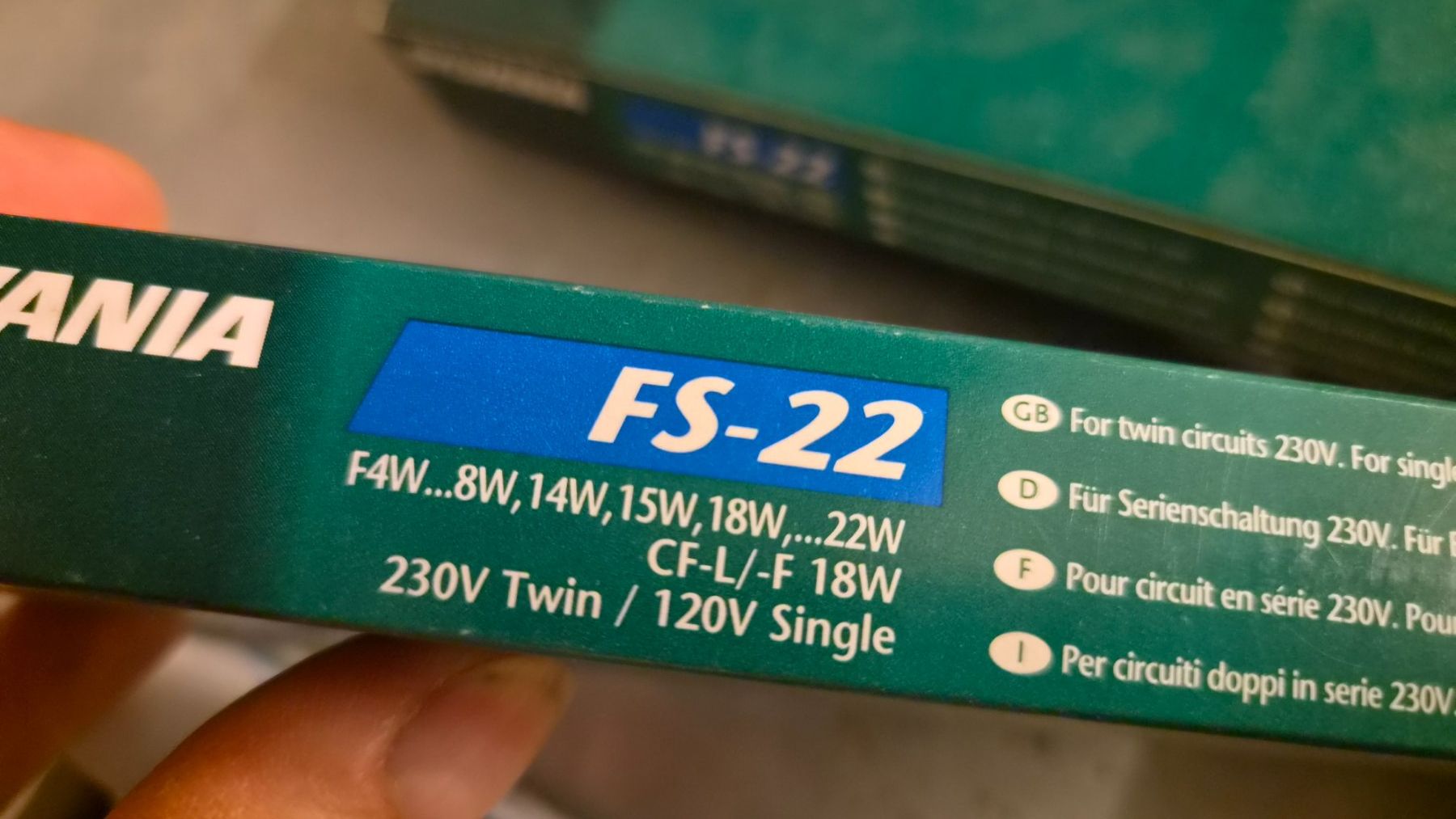 Lampes: Neonröhren, Starter FS-22 – Neuf (Voir description) à Bischofszell par -fr-5 1