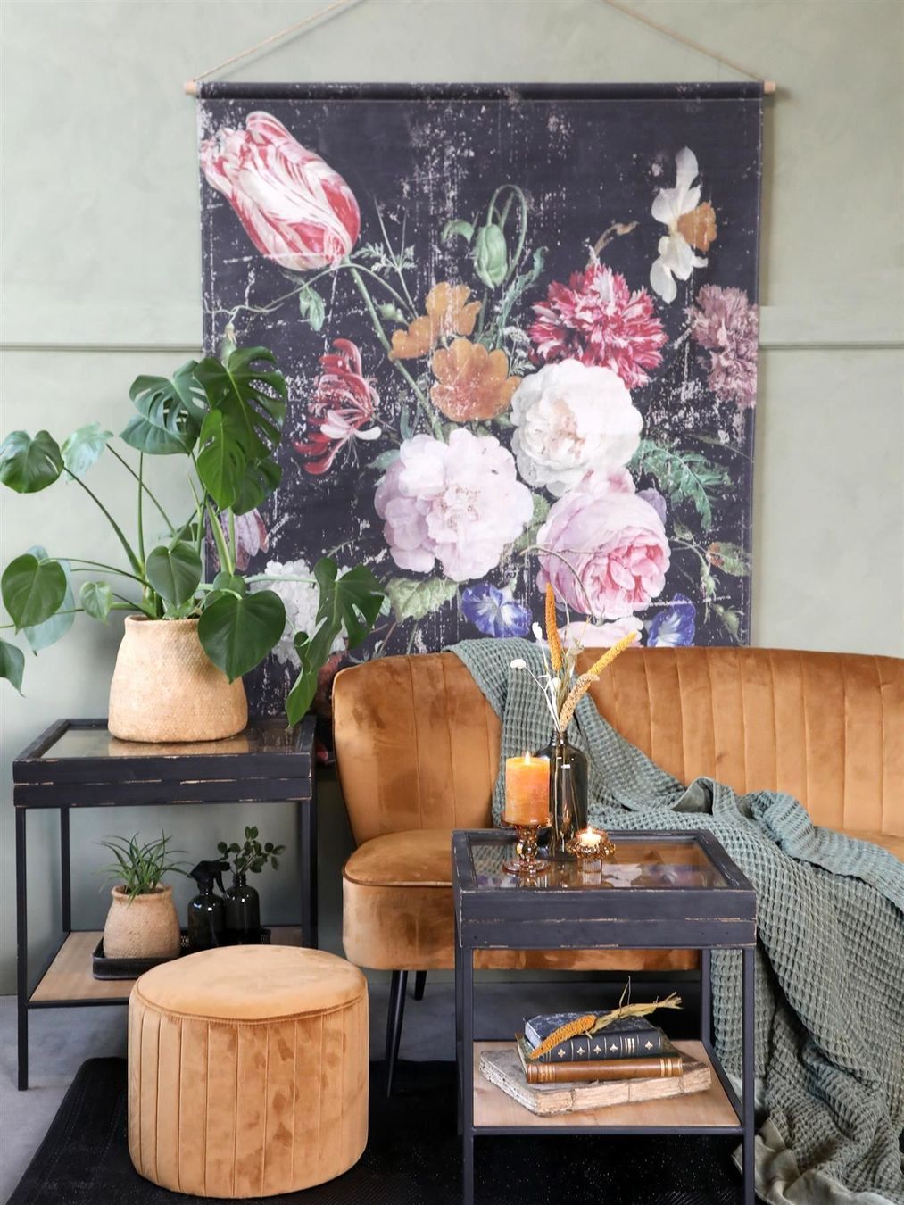 Hocker: Chic Antique Pouf Hocker CLUB karamel – Neu und originalverpackt aus Kirchdorf BE von MeinMoebelstueck 2