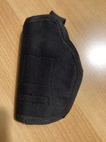 Fondina Nera per porto occulto in tessuto per pistola -