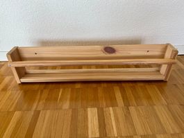 NEU IKEA Flisat Wandregal Buchstütze Holz OVP