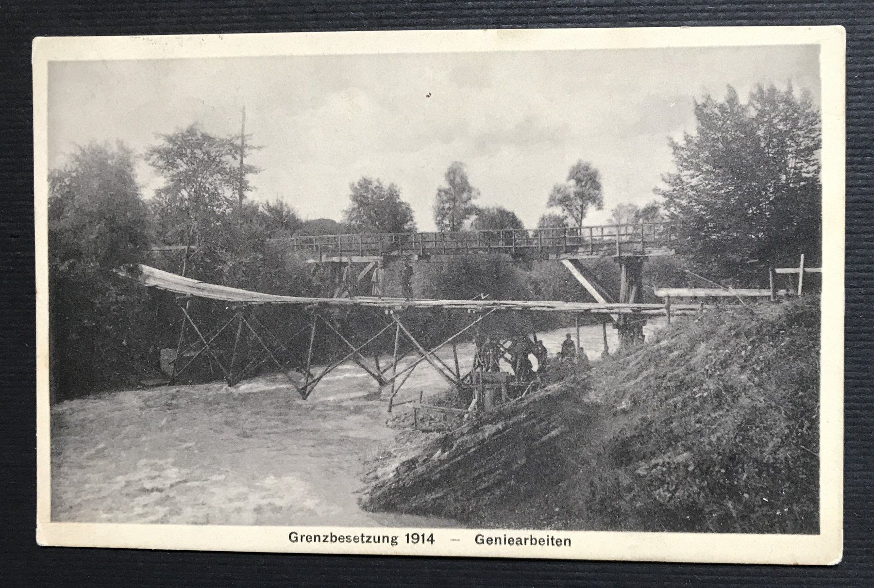 Cartes postales: ALTE ANSICHTSKARTE SCHWEIZER ARMEE 1914 GENIEARBEITEN – D'occasion à Ostermundigen par Heavenmaus75