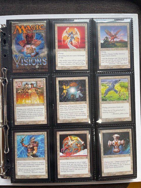 Magic The Gathering Sammelbilder & Trading cards: Visions Komplettset Englisch Magic the Gathering – Neu (gemäss Beschreibung) aus Oftringen von Aqualuz 1