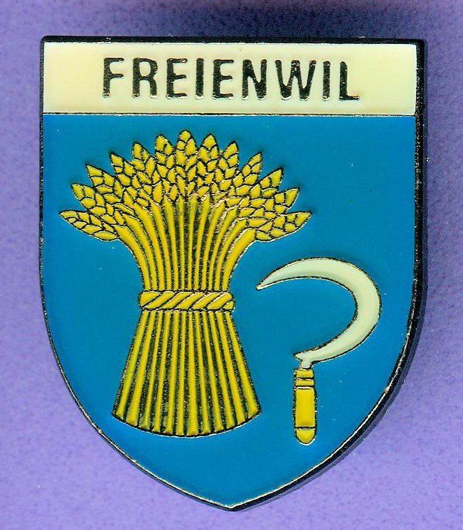 Placchette & Badge: Gemeinde Wappen  FREIENWIL – Usato da Winterthur venduto da Sammleroase
