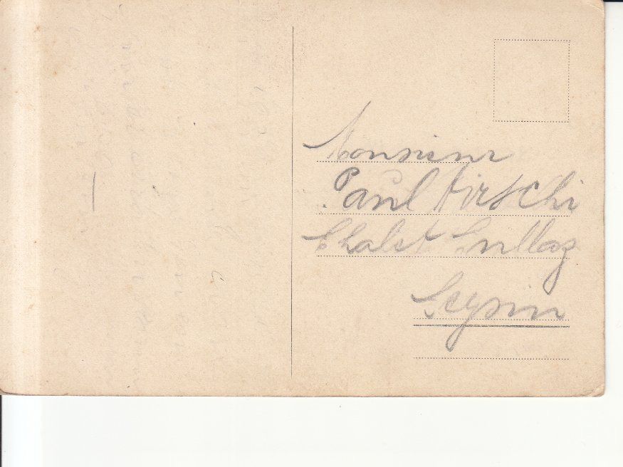 Ansichtskarten: Stockhorn ca. 1910 – Gebraucht aus Bürglen TG von StampGraf 1