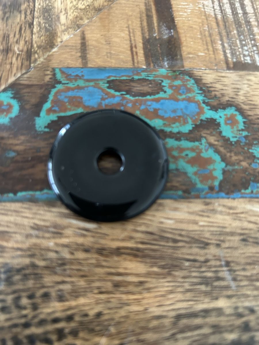 Ciondoli: Obsidian Pi-Scheibe 4 cm – Nuovo (secondo la descrizione) da Widnau venduto da dan_hrm2 2
