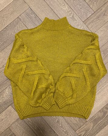 Strickpullover grün