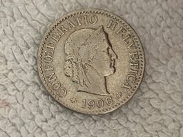 5 centimes/rappen 1906