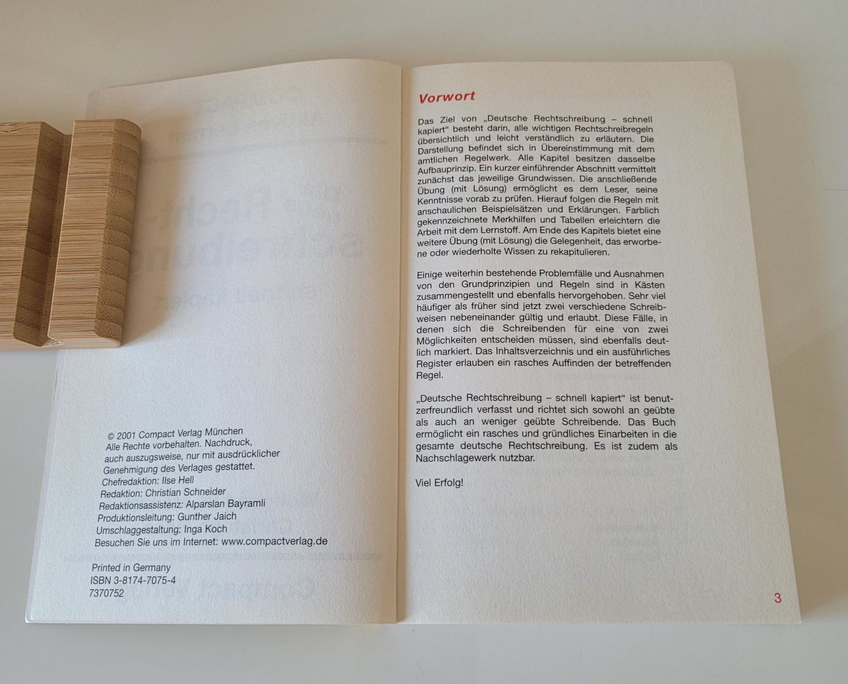 Libri: Die neue Rechtschreibung - Schnell kapiert – Nuovo (secondo la descrizione) da Zürich venduto da fourpaws 3