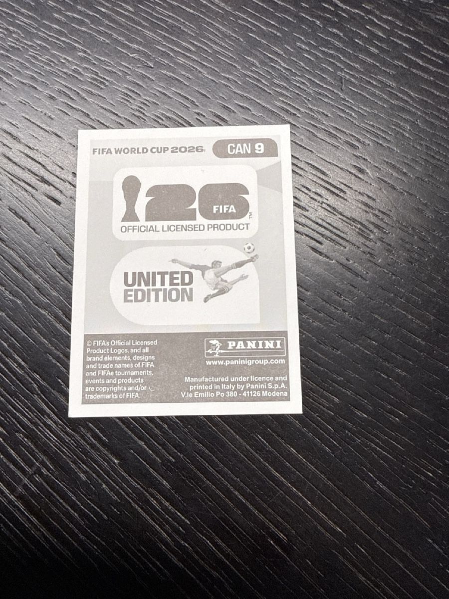 Panini Album: Panini FIFA World Cup 2026. CAN 9 – Nuovo (secondo la descrizione) da Oberweningen venduto da Burlli 1