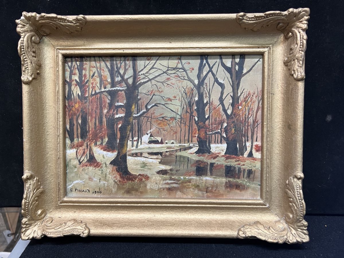 Gemälde: HUILE SUR TOILE SIGNÉE ET DATÉE 1946 – Gebraucht aus Genève von Qanil77 1