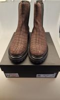 Damenschuhe Stiefeletten echt Leder Grösse 40 Bruglia Milano