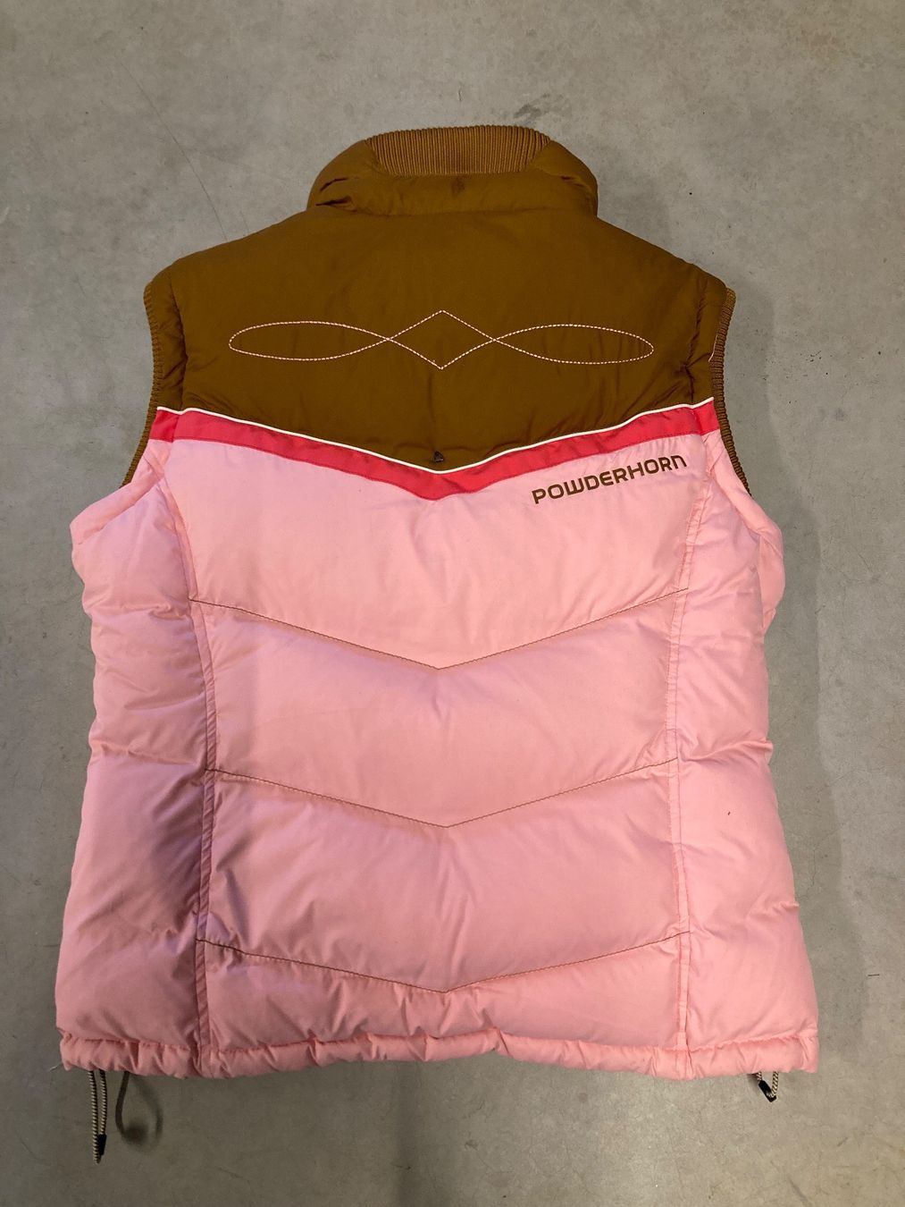 Gilets: Powderhorn Daunenweste, Grösse S – D'occasion à Tumegl/Tomils par meloni12 1