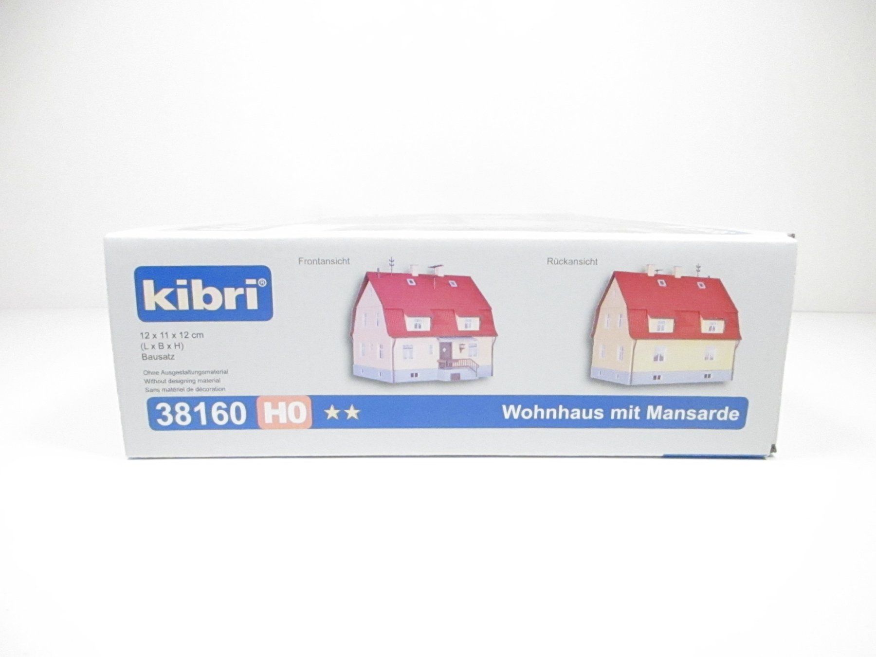 Kibri Modellini di ferrovie: Kibri H0 38160 Wohnhaus mit Mansarde – Nuovo e nell'imballaggio originale da Olten venduto da Heinrich875 2