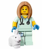Lego 71018 - Nr5: Tierärztin - Series 17 Minifigur