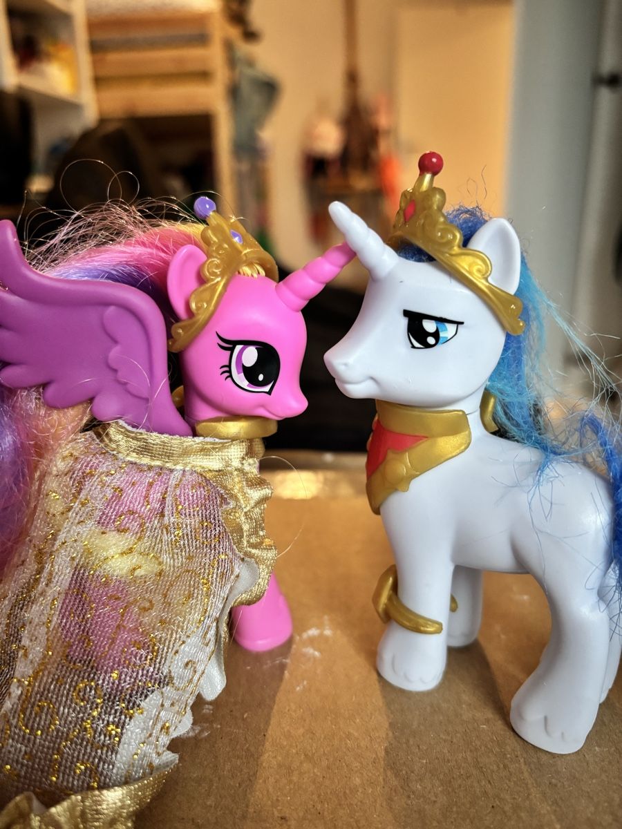Giocattoli: My little pony Candace & Shinning armor – Usato da Bern venduto da _tarospulver_ 3