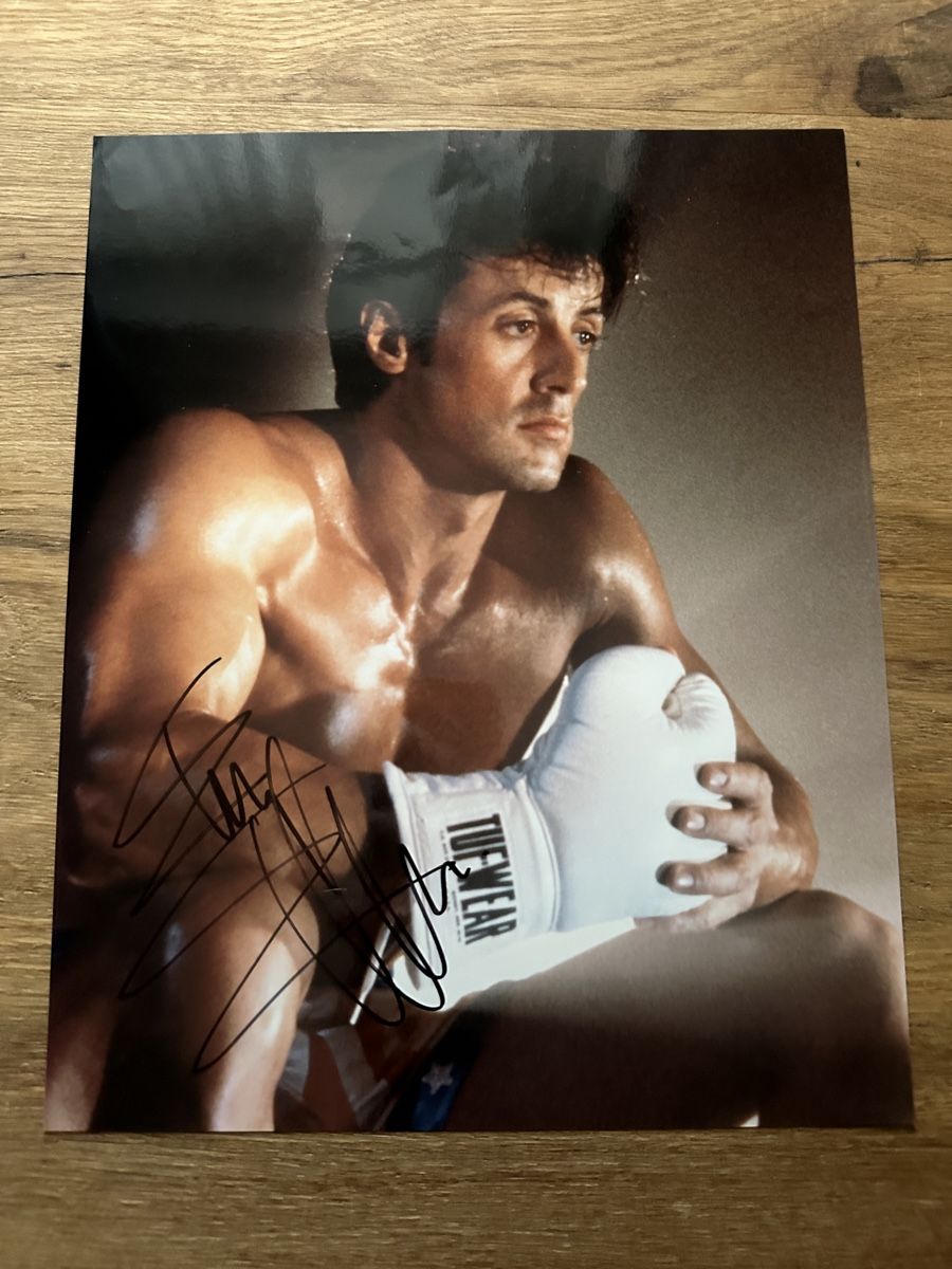 Autografi: Sylverster Stallone Autogramm [ORGINAL] – Nuovo (secondo la descrizione) da Zürich venduto da MrxBlackfish