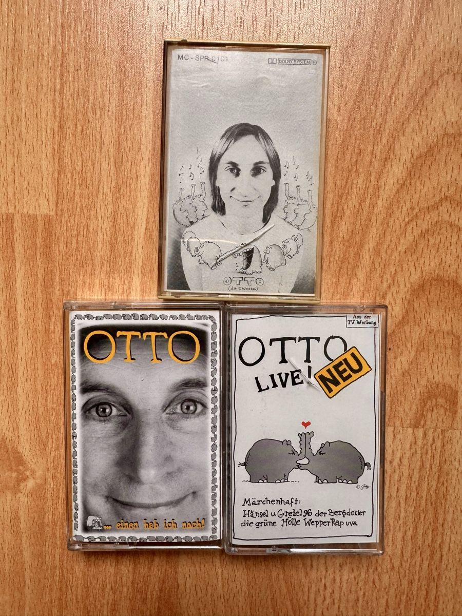 Cassettes audio: 3x Otto Kassetten Comedy – D'occasion à Ebikon par Pumuckl89