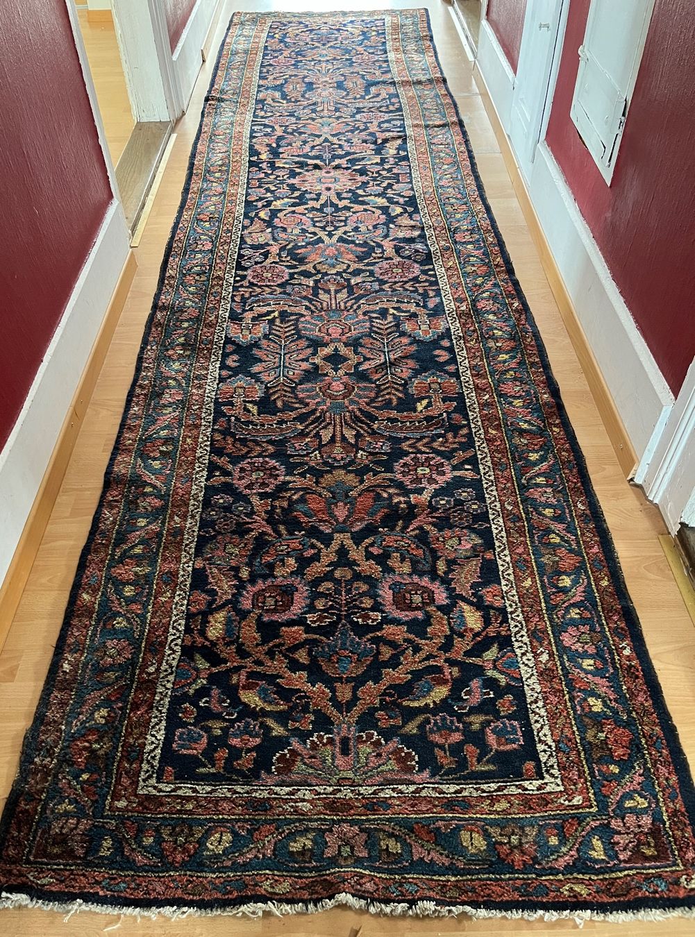 Tapis: Echter Orientteppich Läufer, Grundfarbe blau – D'occasion à Burgdorf par wiwy51