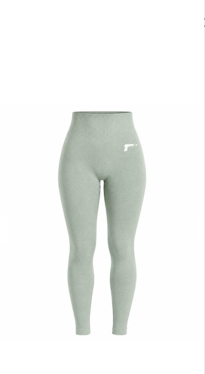 Leggings: Hellgrüne Sportleggins Alpha Coutures – Usato da Winterthur venduto da GloSte08 3