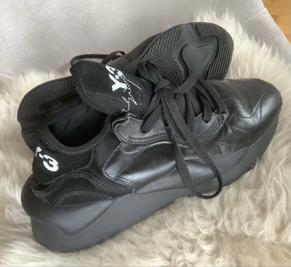 Y-3 Scarpe da uomo: Y3 sneakers leder – Nuovo (secondo la descrizione) da Zug venduto da natiak01 2