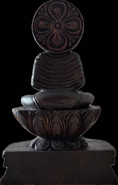 Figuren: Buddha scolpito nel legno – Gebraucht aus Caslano von bri_5jft 4
