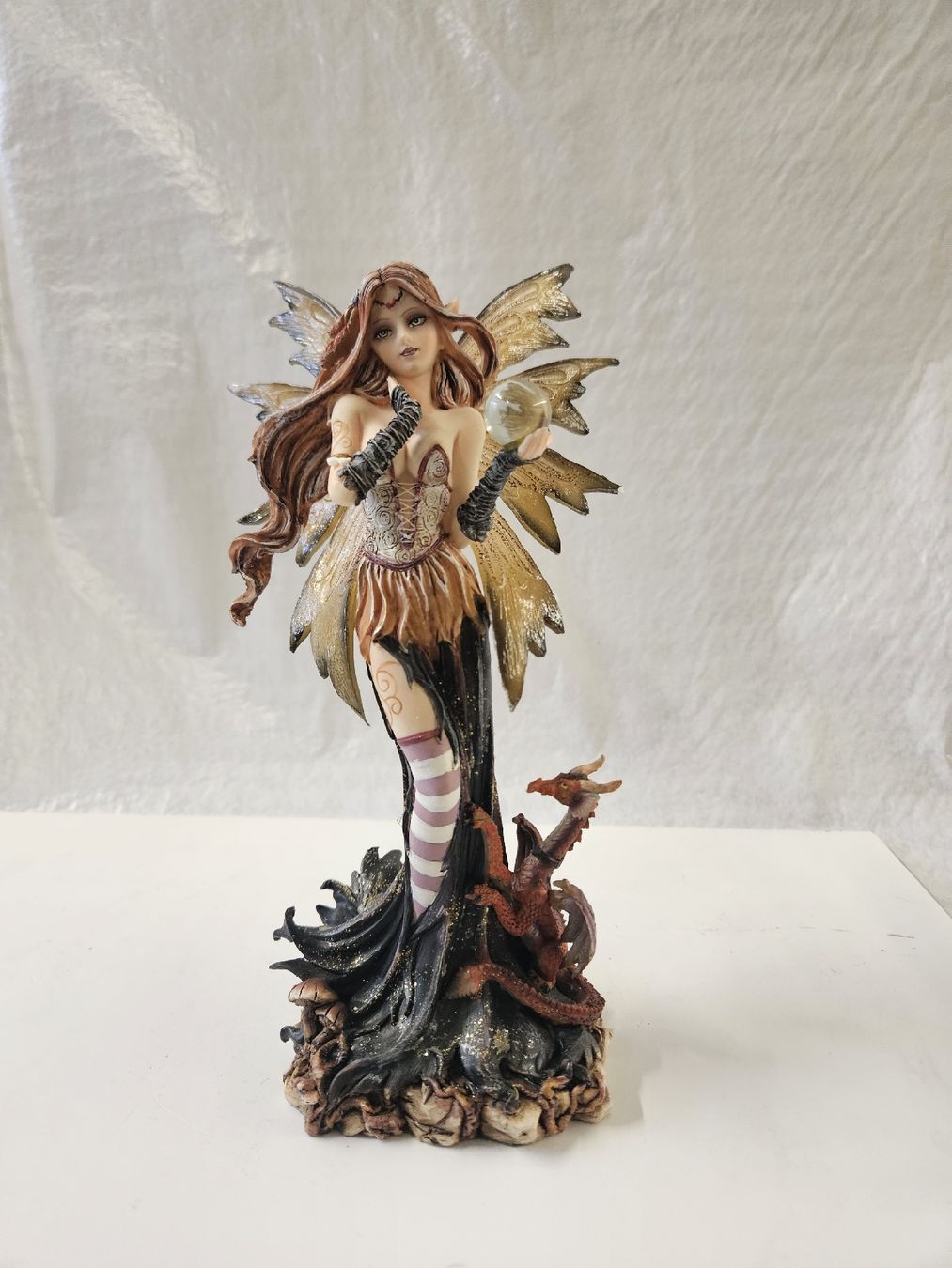 Statuette: Elfe mit Drachen  – Nuovo e nell'imballaggio originale da Dielsdorf venduto da Kenan997 4
