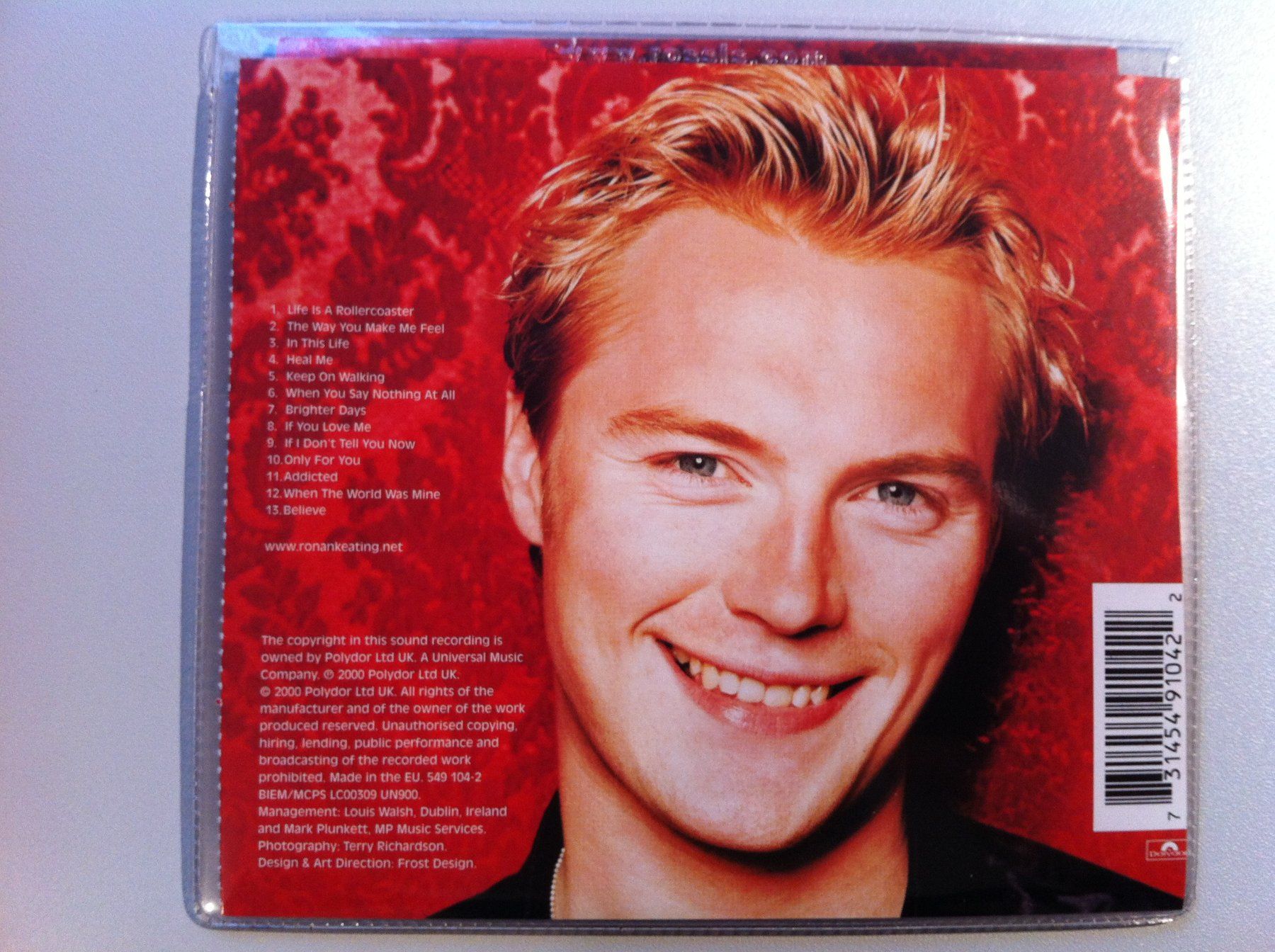 CDs: CD Ronan Keating – Gebraucht aus Brunnen von Artemis53 1