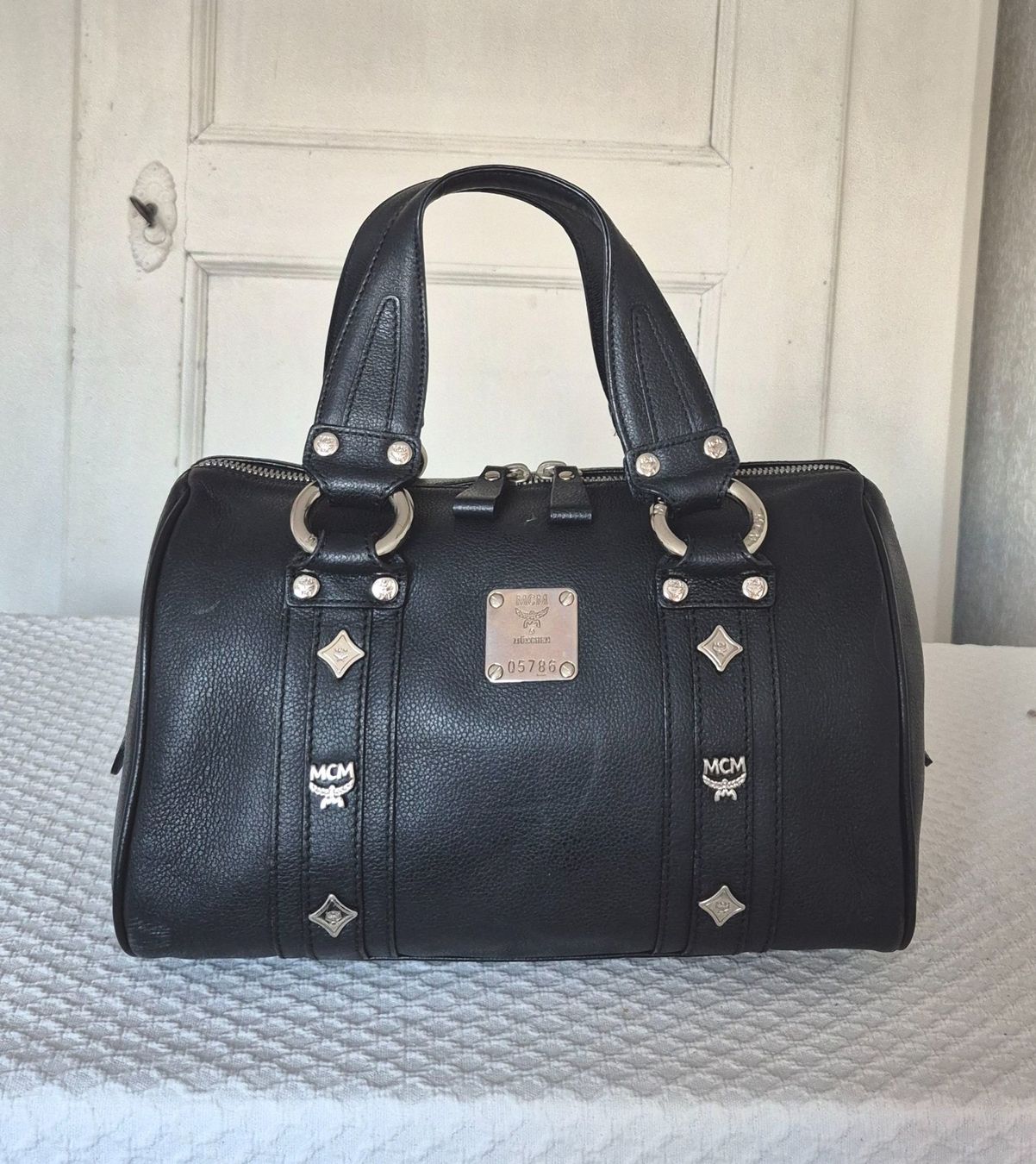 Mcm Borse da donna: MCM Boston Bag, aus Leder – Usato da Dottikon venduto da Pega7