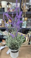 Lavendel Topf 35cm Hochsommer Deko-Blumen 
