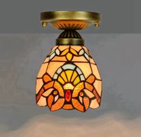 Plafonnier  style Tiffany en vitrail salon, cuisine,chambre