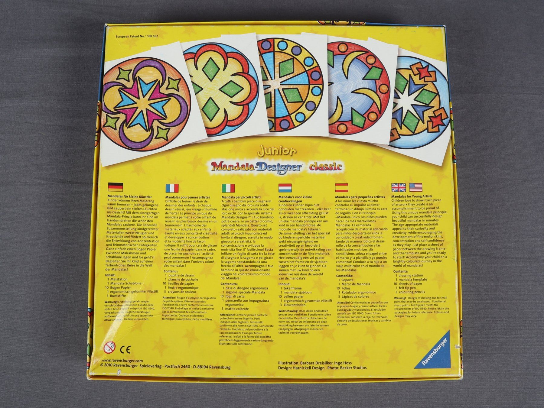 Schablonen: RAVENSBURGER Junior Mandala-Designer classic – Gebraucht aus Steinen von Restwert_Steinen 7
