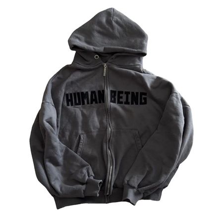 Balenciaga Distressed Zip Up hoodie