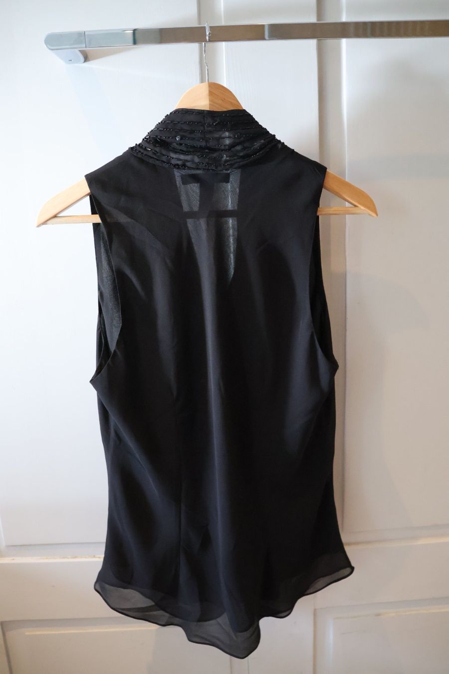 Ralph Lauren Blusen: Schwarzes Ralph Lauren Chiffon-Oberteil – Gebraucht aus Winterthur von jul_v9wx 1