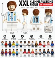 XXL Fussball Figur – Ronaldo, Messi, Mbappé & weitere Stars