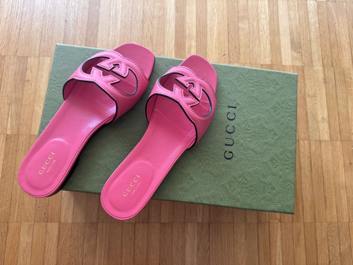 Gucci Chaussures femmes: Gucci Leder sandals Gr.38 – Neuf (Voir description) à Pfäffikon SZ par EMMA0111 1