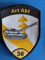 Artillerie Abzeichen Badge Art Abt 36 Stab Gold