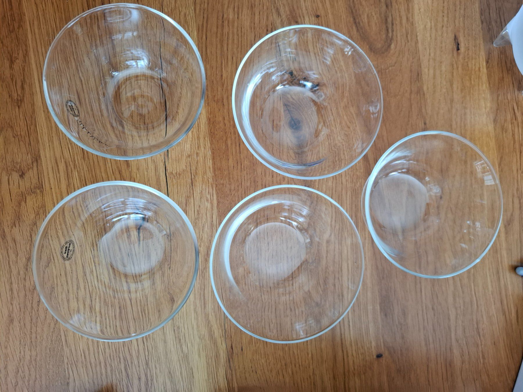 Glasi Hergiswil Bicchieri: 5 Robert Niederer Glas-Schälchen – Usato da Zürich venduto da Loubol 2