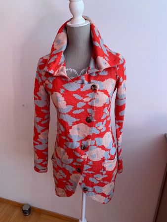 BLUTSGESCHWISTER Strickmantel Gr. XS