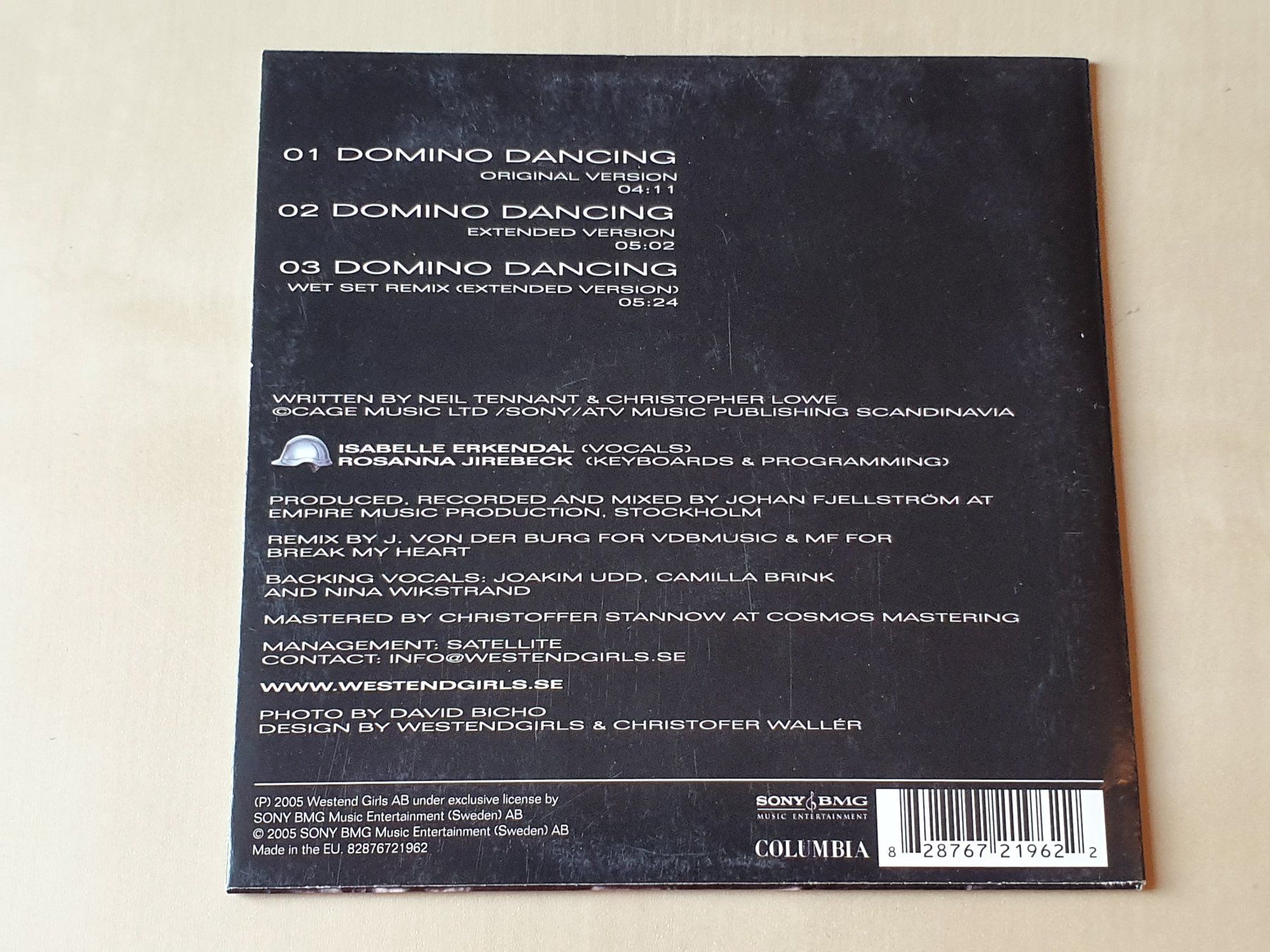CDs: Westend Girls Domino Dancing – Gebraucht aus Stansstad von collectorsshop 1