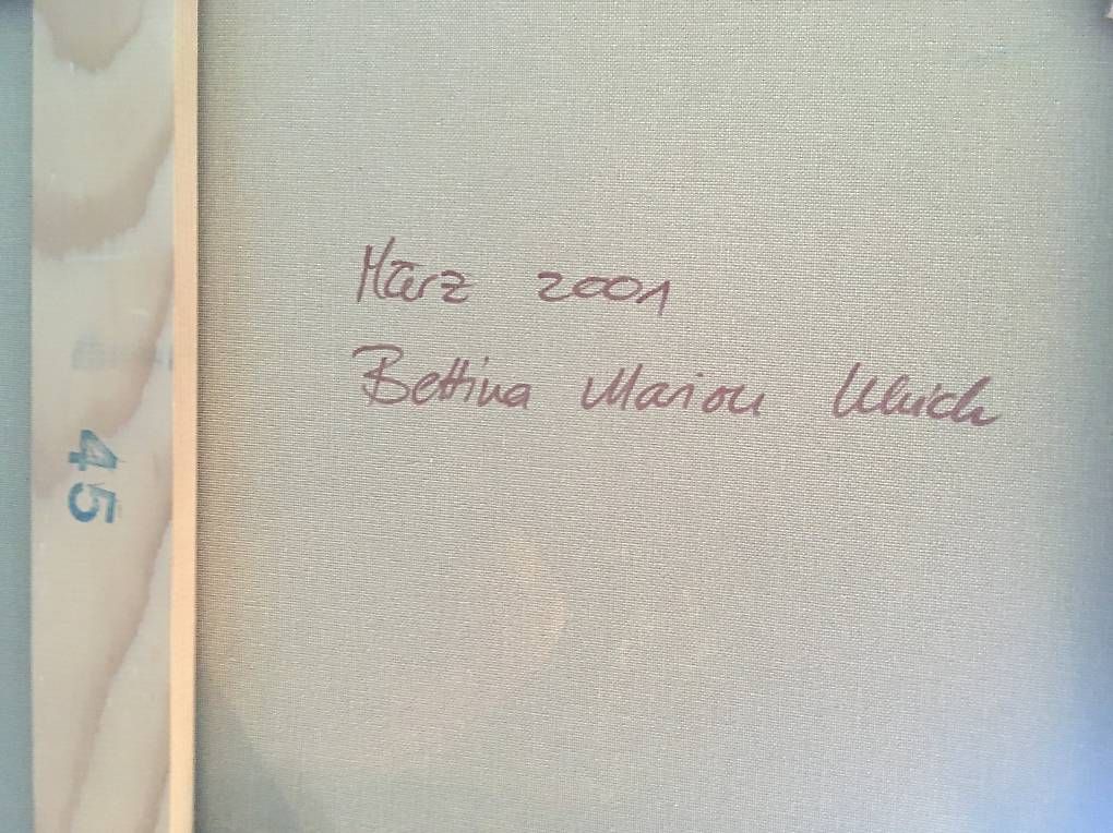 Foto & Immagini: Bild Schweizer Malerin Bettina Marion Ulrich – Usato da Ermenswil venduto da Ingram0 2